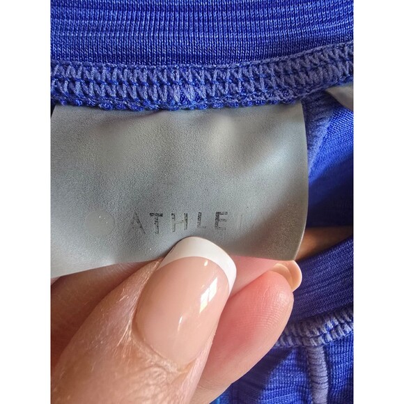 Athleta tank women's size small. Purple 1/4 zip with pocket on backside - Picture 4 of 10